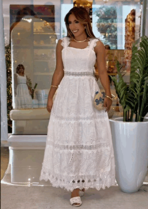 352 – Vestido Longo em Laise