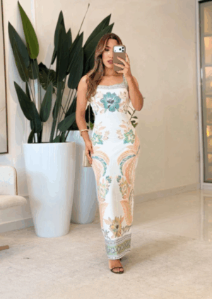 979 - Vestido Canelado | Inspiração Farm